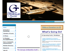 Tablet Screenshot of gagoldsmiths.org